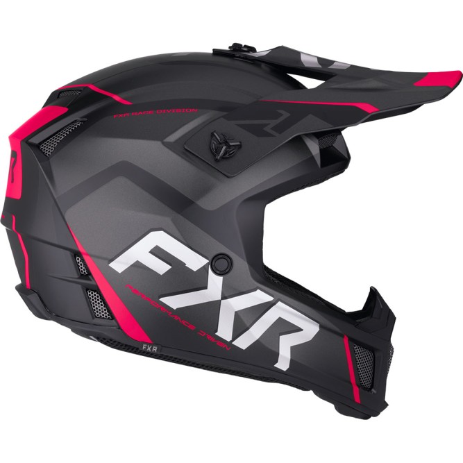 Шлем FXR Clutch Evo Black/Razz, M