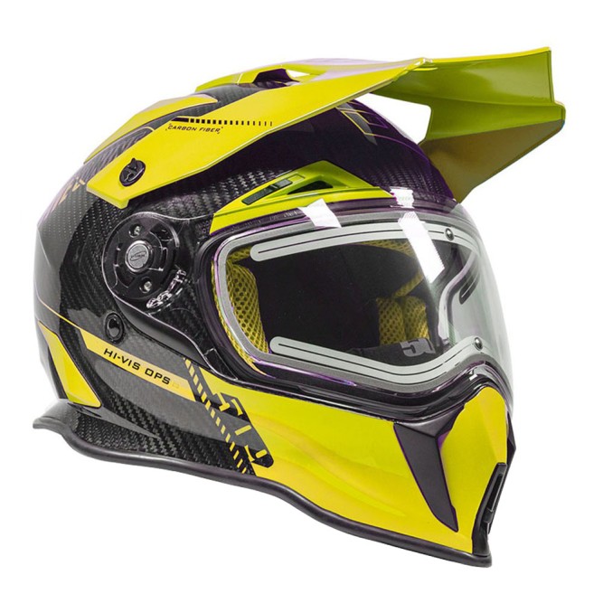 Шлем 509 Delta R3L Carbon с подогревом Hi-Vis Ops, XS