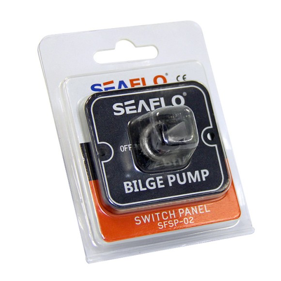 Панель управления для осушительного насоса (вкл/выкл) 12/24В, алюминий Панель управления для осушительного насоса (вкл/выкл) 12/24В, алюминий