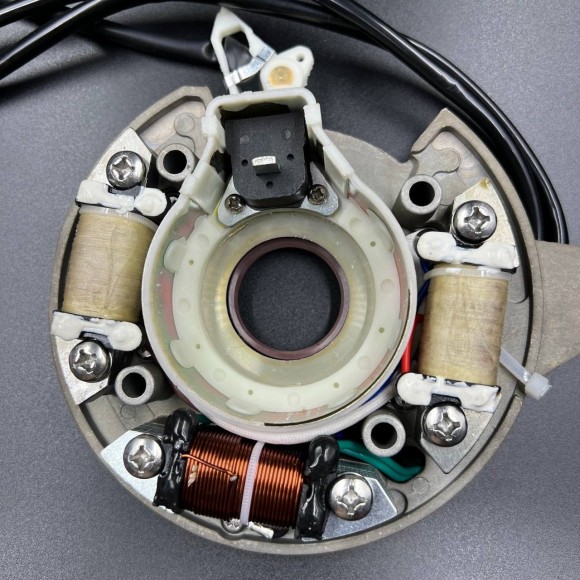 Магнето в сборе с катушкой 12V Yamaha 40X (YUELANG) Магнето в сборе с катушкой 12V Yamaha 40X (YUELANG)