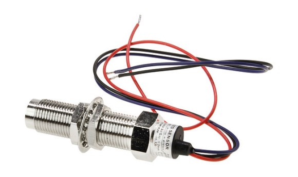 Датчик тахометра 3 провода, 80х60 мм, 0-200000 Гц, прямоугольный импульс, резьба М18х1.5 Датчик тахометра 3 провода, 80х60 мм, 0-200000 Гц, прямоугольный импульс, резьба М18х1.5