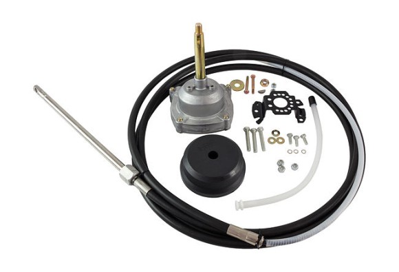 Рулевой комплект 3000 с тросом 23 фута (7,01 м)