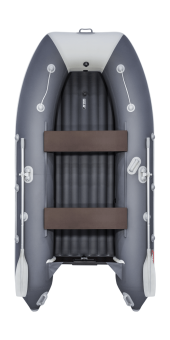 Надувная лодка ПВХ, Таймень LX 3400 НДНД, графит/светло-серый Надувная лодка ПВХ, Таймень LX 3400 НДНД, графит/светло-серый