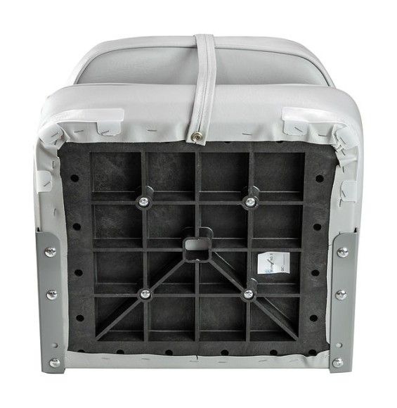 Кресло мягкое складное, обивка винил, цвет серый, Marine Rocket