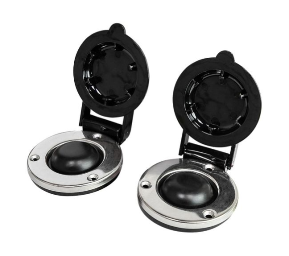 Кнопки управления якорной лебедкой палубная, черная