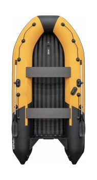 Надувная лодка ПВХ, Ривьера Компакт 3600 НДНД Комби, оранжевый/черный Надувная лодка ПВХ, Ривьера Компакт 3600 НДНД Комби, оранжевый/черный