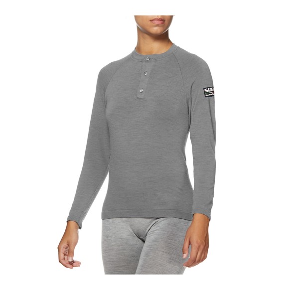 Термокофта SIXS SERAFINO MERINOS Wool Anthracite, S/M Термокофта SIXS SERAFINO MERINOS Wool Anthracite, S/M