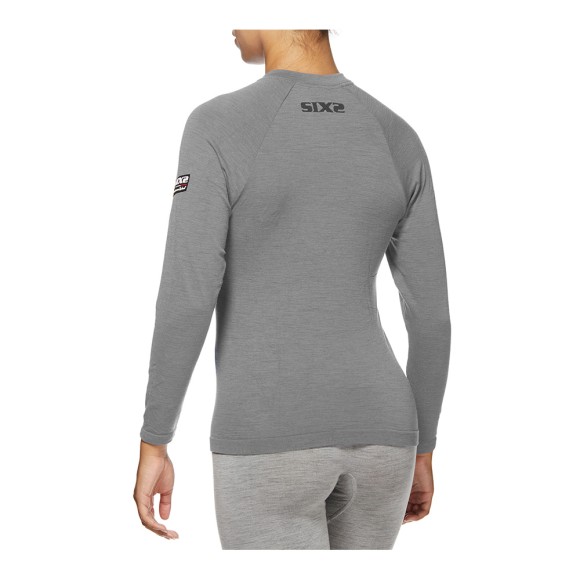 Термокофта SIXS SERAFINO MERINOS Wool Anthracite, S/M Термокофта SIXS SERAFINO MERINOS Wool Anthracite, S/M