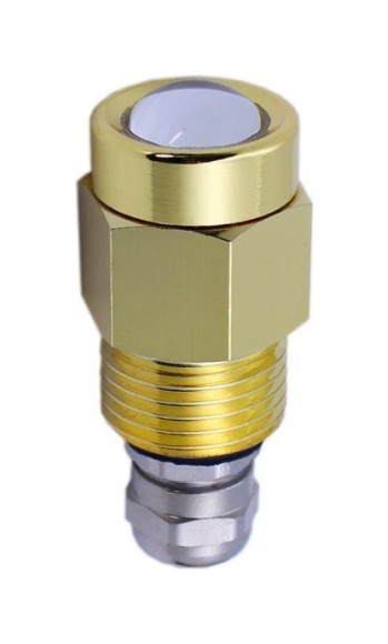 Подводный огонь, RGB, бронза, 3w