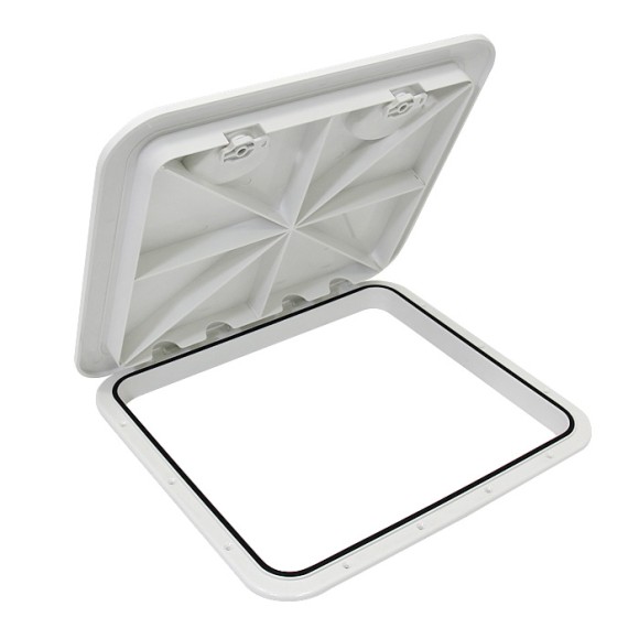 Крышка рундука SEAFLO 460x510мм, белый пластик Крышка рундука SEAFLO 460x510мм, белый пластик