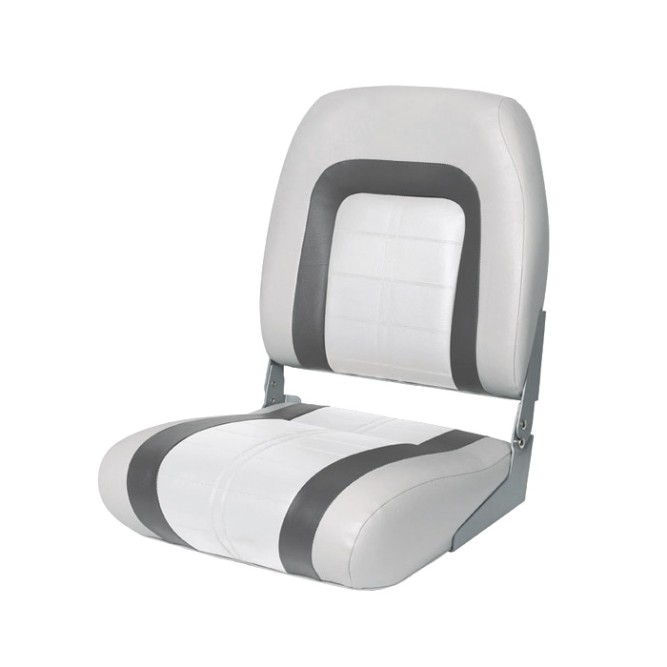 Сиденье мягкое Special High Back Seat, серо-белое