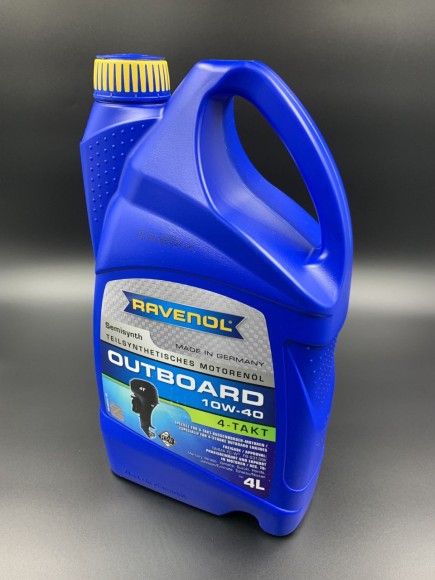 Масло моторное Ravenol 4Т Outboard 10W40 4L Масло моторное Ravenol 4Т Outboard 10W40 4L