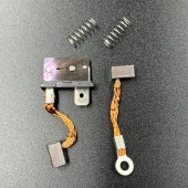 Щетки мотора гидроподъема (комплект 64E-43891-00 + 64E-43892-00) Yamaha 64E, Suzuki DF70-350, Honda