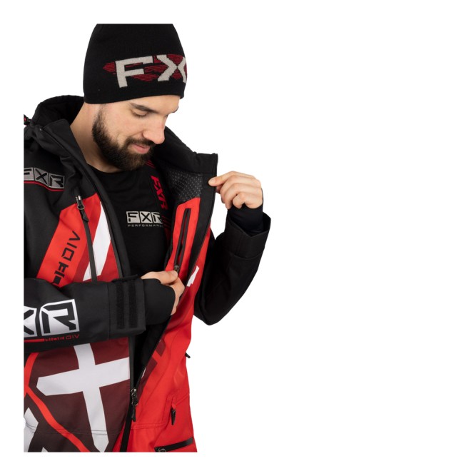 Комбинезон FXR CX без утеплителя Black/Red, XS