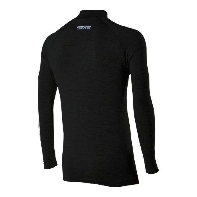 Термокофта SIXS TS13 MERINOS Wool Black, L/XL