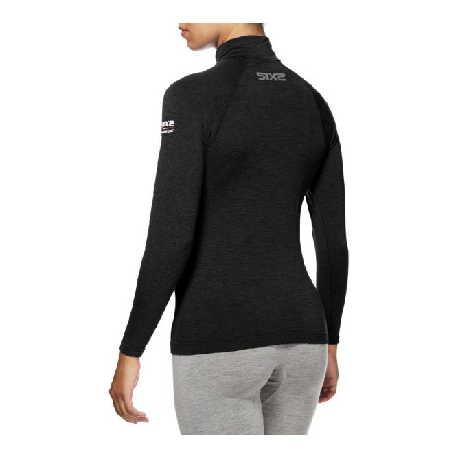 Термокофта SIXS TS13 MERINOS Wool Black, L/XL