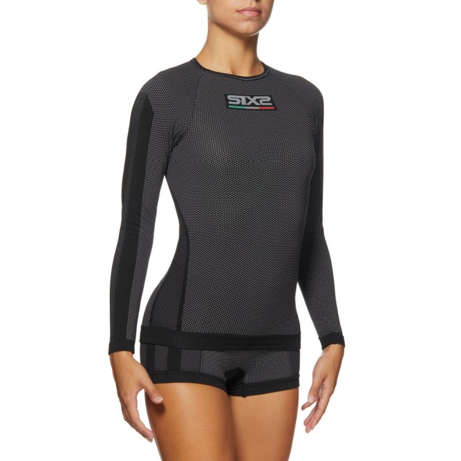 Лонгслив SIXS TS2 4-season Black Carbon, XL/2XL