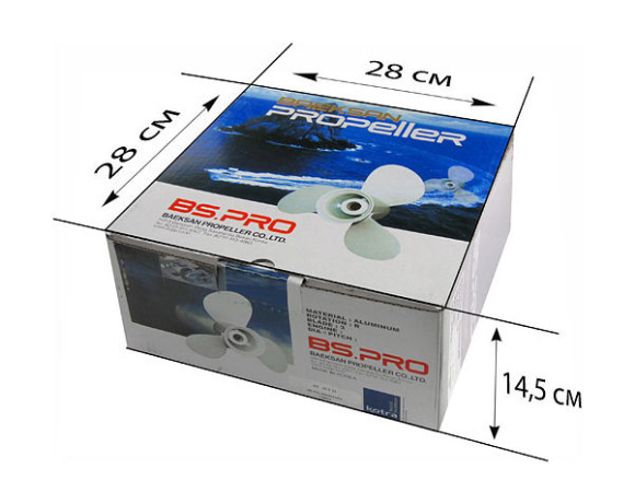 Винт гребной Johnson 20-35;3x10x15, BaekSan Винт гребной Johnson 20-35;3x10x15, BaekSan