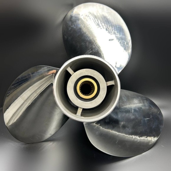 Гребной винт Mercury Bravo Two (3x18-3/4х17) (19 шлицев) (Левого вращения) (Cталь)