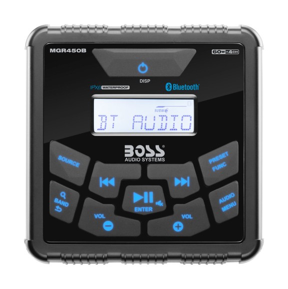 Морская магнитола BOSS MGR450B Морская магнитола BOSS MGR450B