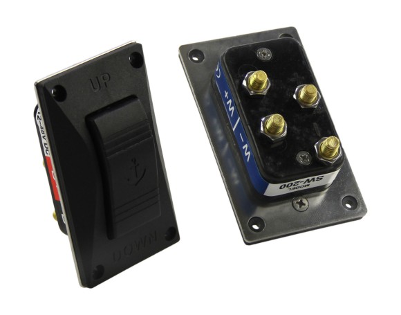 Лебедка якорная South Pacific VS600 вертикальная, 800Вт, 12 В,