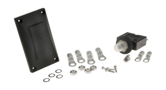 Лебедка якорная South Pacific VS600 вертикальная, 800Вт, 12 В,