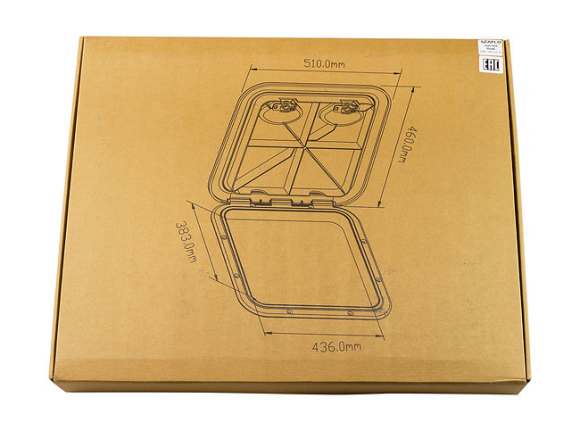 Люк смотровой SeaFlo, 460 х 510 мм