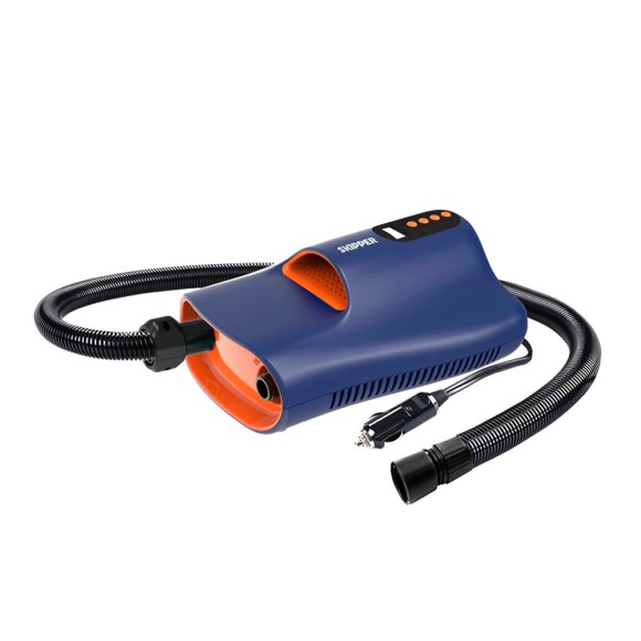 Насос электрический двухступенчатый Skipper две ступени, макс. давл. 0,034/1,5 BAR, производ. 350/70 л/мин, макс. мощн. 110/100 Вт, уров. шума 85 Дб