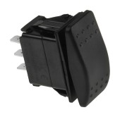 Переключатель трехпозиционный (ON)-OFF-(ON) 12 В/20А 3Р без фиксации