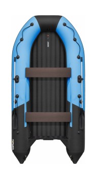 Надувная лодка ПВХ, Ривьера Компакт 3800 НДНД Комби, синяя волна/черный Надувная лодка ПВХ, Ривьера Компакт 3800 НДНД Комби, синяя волна/черный