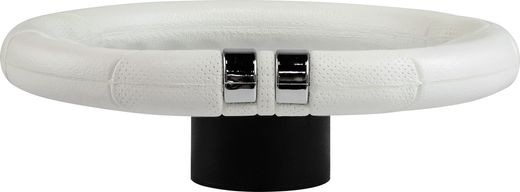 Рулевое колесо BALTIC обод белый, спицы серебряные д. 320 мм Рулевое колесо BALTIC обод белый, спицы серебряные д. 320 мм