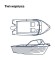 Тент транспортировочный для лодок длиной 4,3-4,5 м для лодок типа Runabout
