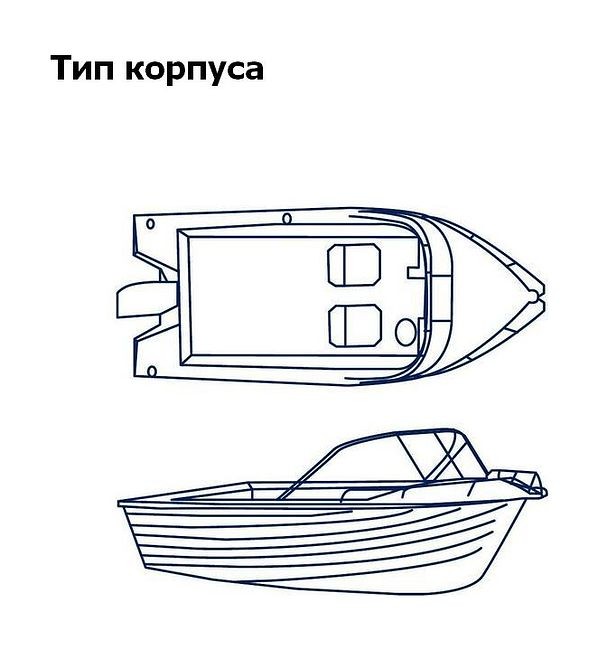 Тент транспортировочный для лодок длиной 4,3-4,5 м для лодок типа Runabout