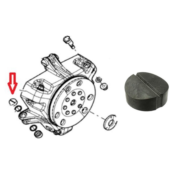 Комплект слайдеров ведущего вариатора (6 шт) BRP SM-03264