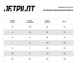 Жилет страховочный JetPilot RX Vault Protech F/E Eco Vest Blue, L