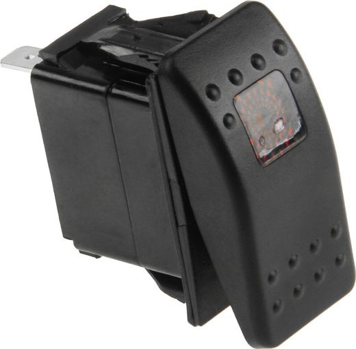 Переключатель двухпозиционный ON-OFF 12 В/20А 3Р с подсветкой