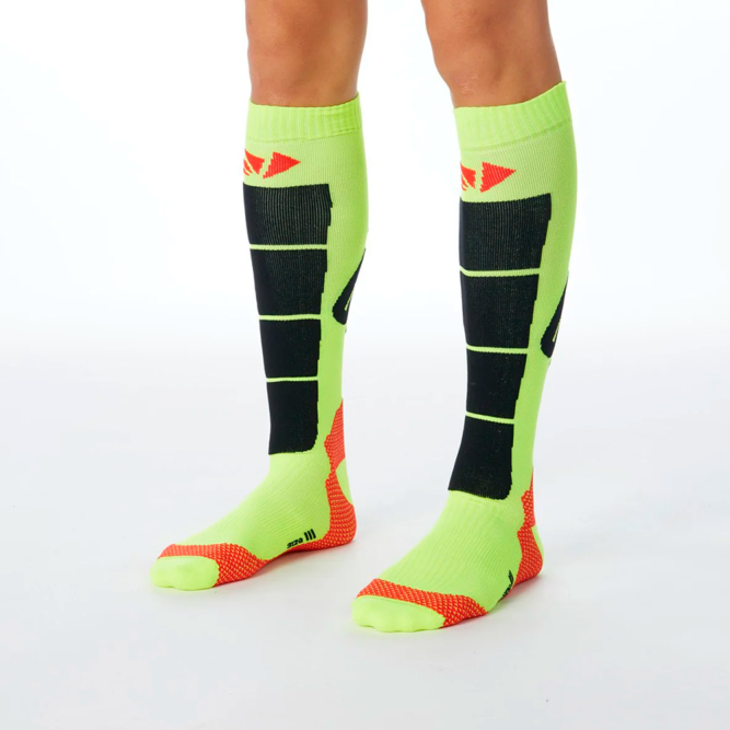 Носки SIXS SPEED2 YELLOW/BLACK, 44/47