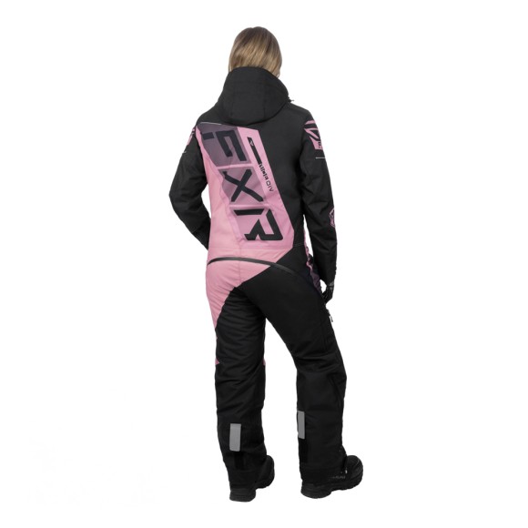 Комбинезон FXR CX F.A.S.T. с утеплителем Black/Dusty Rose, 10