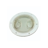 Лючок AAA Прозрачный \ Белый, 102мм