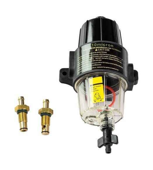 Фильтр топливный с отстойником с фильтрующим элементом 10 мк Фильтр топливный с отстойником с фильтрующим элементом 10 мк