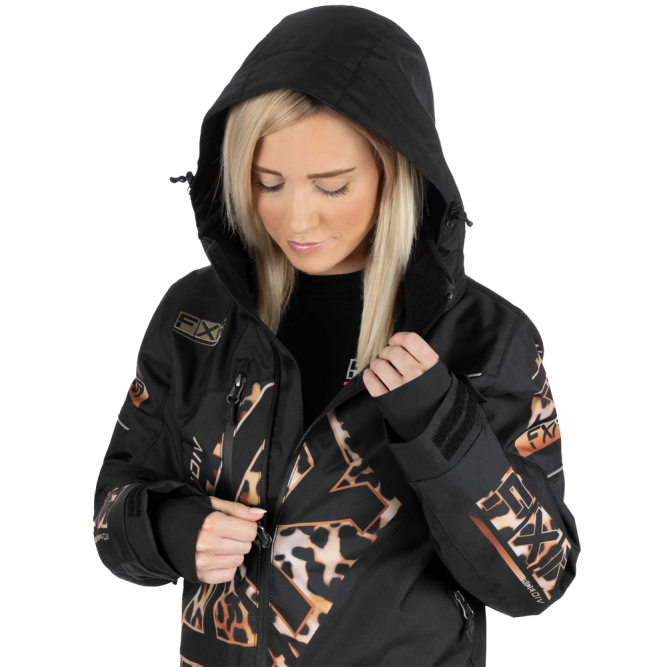 Комбинезон FXR CX без утеплителя Black/Cheetah, 12