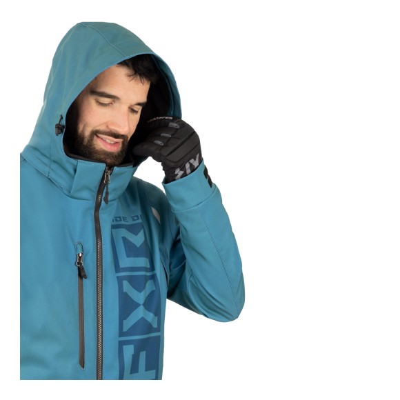 Комбинезон FXR Helium без утеплителя Steel/Dark Steel, M