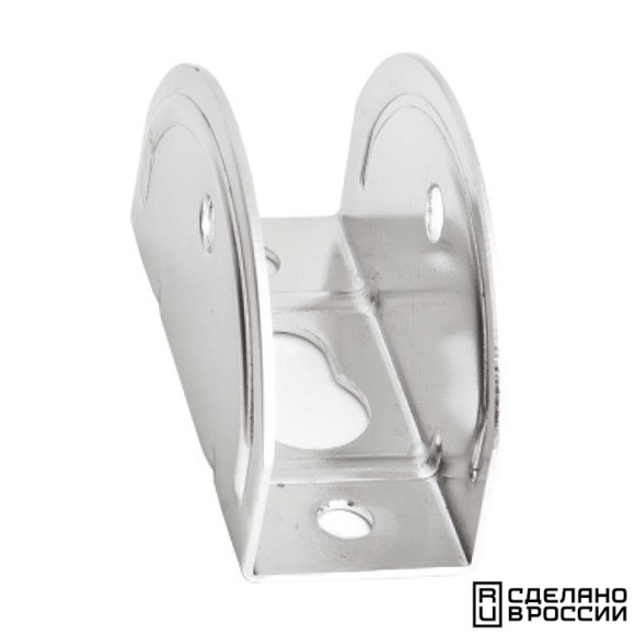Кронштейн для трапа под трубу 25мм нержавеющая сталь
