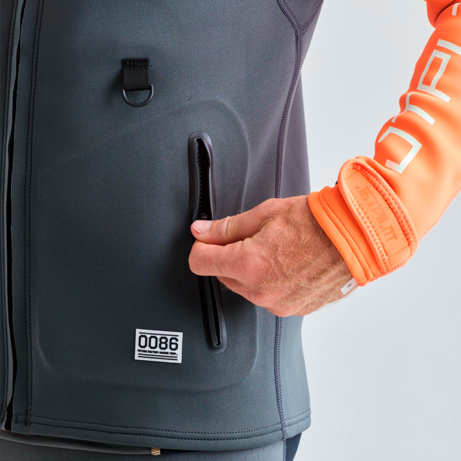 Гидрокуртка JetPilot RX Vault Tour Charcoal/Orange, M