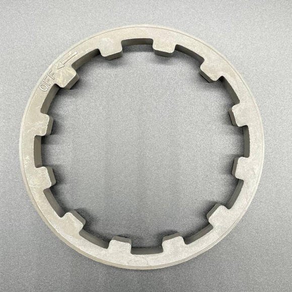 Гайка редуктора корончатая Yamaha 60-140, F40-100 (YHS)