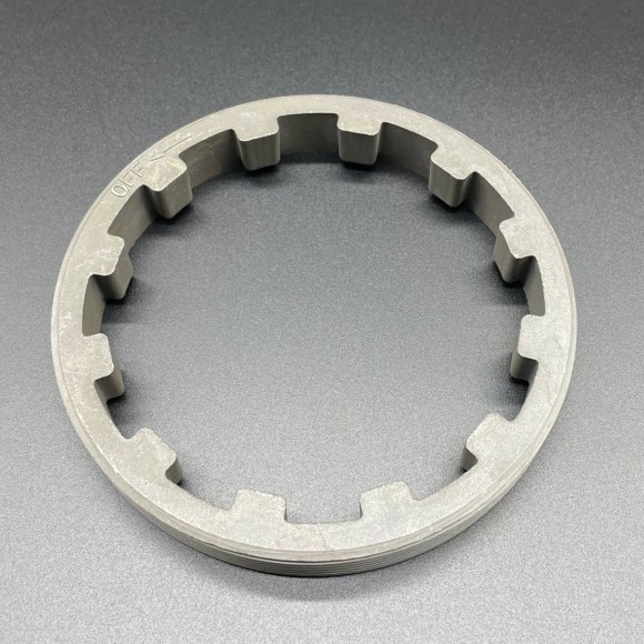 Гайка редуктора корончатая Yamaha 60-140, F40-100 (YHS)