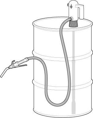Насос электрический для перекачки жидкостей и ГСМ, 16 л/м