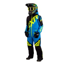 Детский комбинезон FXR CX с утеплителем Blue/Black/Hi Vis, 8