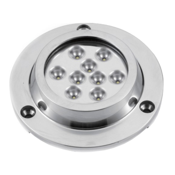 Фонарь подводный AAA, нержавеющая сталь белый