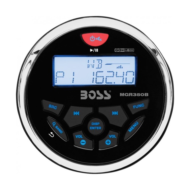 Морская магнитола BOSS MCKGB350W.6 (комплект2)
